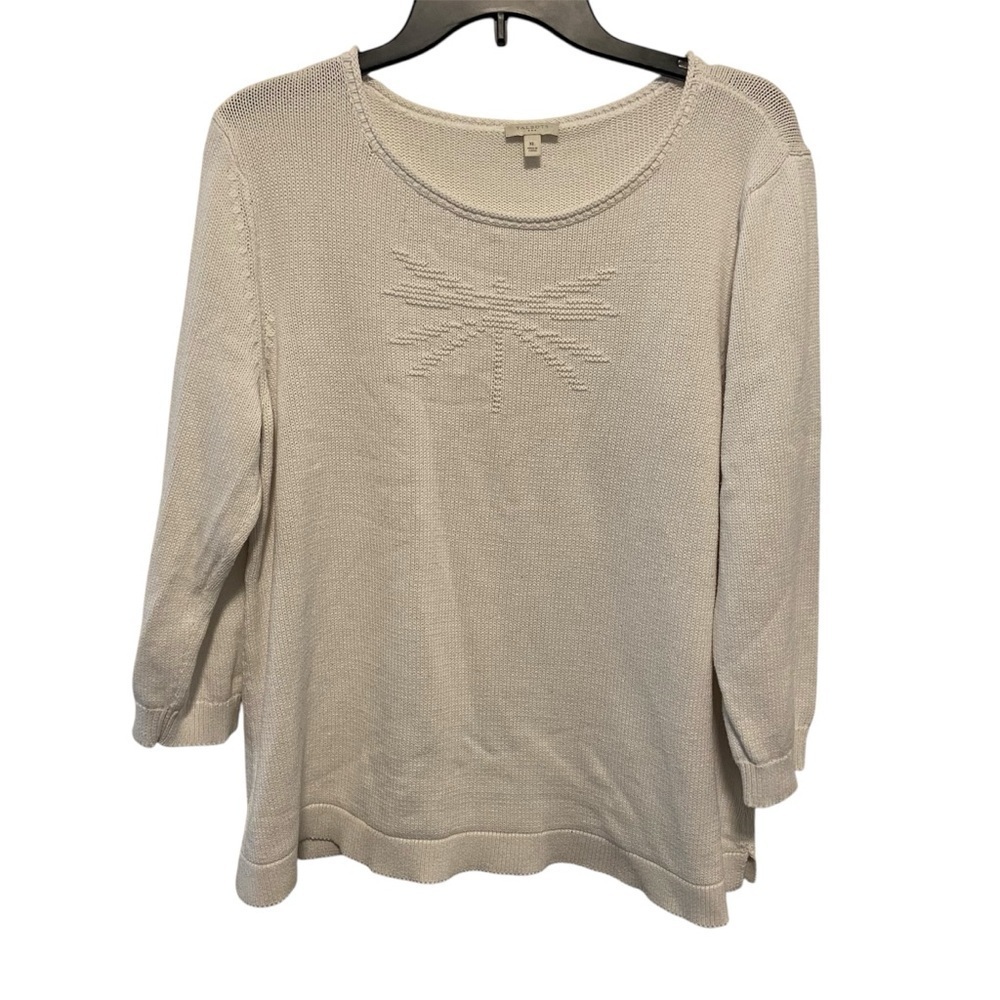 Talbots Women’s Sweater Size XL Dragonfly Casual Beach 
Long sleeved